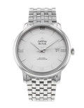 Omega De Ville Prestige Co-Axial Silver Dial Silver Steel Strap Watch for Men - 424.10.40.20.02.003