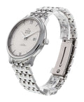 Omega De Ville Prestige Co-Axial Silver Dial Silver Steel Strap Watch for Men - 424.10.40.20.02.003