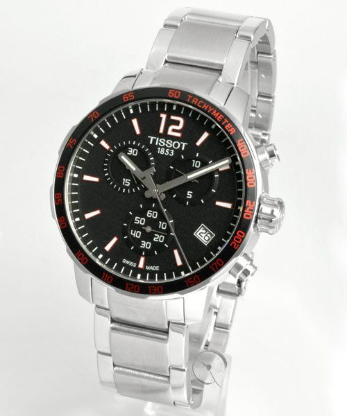 Tissot Quickster Chronograph Quartz Watch For Men - T095.417.11.057.00