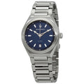 Maserati Triconic Quartz Blue Dial Silver Stainless Steel Strap Watch For Men - R8853139002