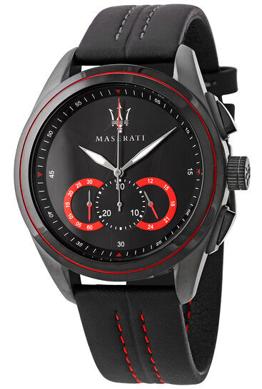 Maserati Traguardo Chronograph Black Dial Men's Watch - R8871612023