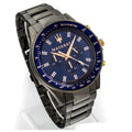 Maserati SFIDA Chronograph Blue Dial Stainless Steel Watch For Men - R8873640001