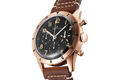 Breitling Avi 1953 Edition Black Dial Brown Leather Strap Watch for Men - RB0920131B1X1