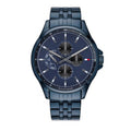 Tommy Hilfiger Shawn Quartz Blue Dial Blue Steel Strap Watch for Men - 1791618