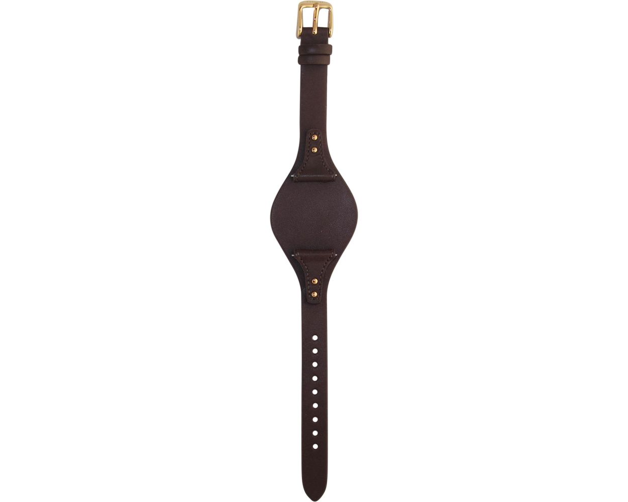 Fossil Boyfriend White Dial Brown Leather Strap Watch for Women - ES3616