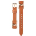 Fossil Riley Multifunction White Dial Orange Leather Strap Watch for Women - ES3723