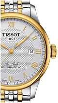 Tissot Le Locle Powermatic 80 Automatic Silver Dial Watch For Men - T006.407.22.033.01