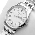 Tissot T Classic Dream White Dial Silver Steel Strap Watch for Men - T033.410.11.013.01