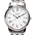 Tissot T Classic Dream White Dial Silver Steel Strap Watch for Men - T033.410.11.013.01