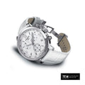 Tissot PRC 200 Chronograph Quartz White Dial Steel Watch For Men - T055.417.16.017.00