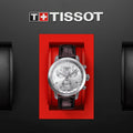 Tissot PRC 200 Chronograph 42mm Silver Dial Watch For Men - T055.417.16.037.00