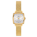 Tissot Lovely Square Gold Mesh Bracelet Watch For Women - T058.109.33.031.00