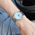 Tissot T Classic Carson Quartz White Dial Two Tone Steel Strap Watch for Men - T085.410.22.011.00