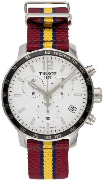 Tissot Quickster Chronograph NBA Cleveland Cavaliers Watch For Men - T095.417.17.037.13