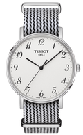 Tissot T Classic Everytime White Dial Two Tone NATO Strap Watch for Women - T109.410.18.032.00