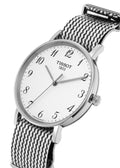 Tissot T Classic Everytime White Dial Two Tone NATO Strap Watch for Women - T109.410.18.032.00