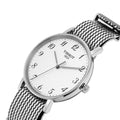 Tissot T Classic Everytime White Dial Two Tone NATO Strap Watch for Women - T109.410.18.032.00