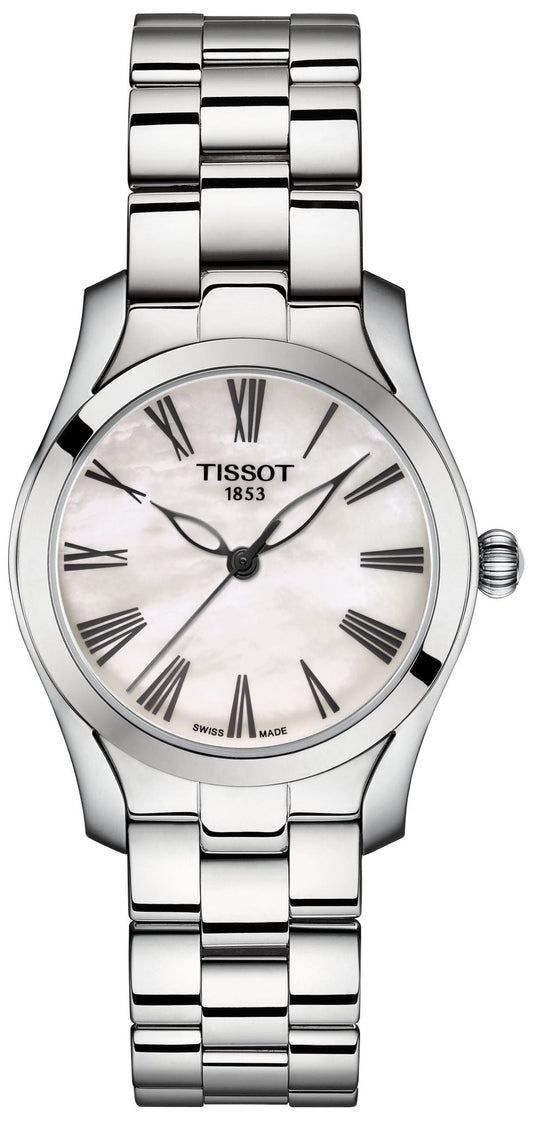 Tissot T Wave T Lady Mother of Pearl Watch For Women - T112.210.11.113.00