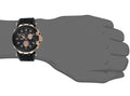 Tissot T Race Quartz Chronograph Black Dial Silicon Strap Watch For Men - T115.417.37.051.00