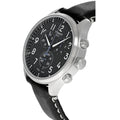 Tissot Chrono XL Vintage Chronograph Black Dial Black Leather Strap Watch For Men - T116.617.16.062.00