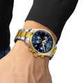 Tissot Chrono XL Classic Blue Dial Two Tone Steel Strap Watch for Men - T116.617.22.041.00