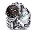 Tissot Chrono XL Quartz Asian Games Edition Black Dial Silver Steel Strap Watch For Men -  T116.617.11.057.02