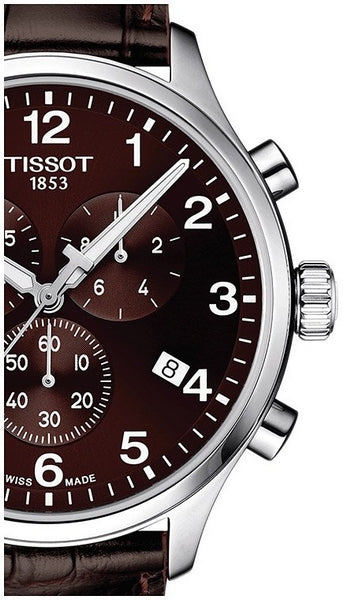 Tissot T Sport Chrono XL Classic Brown Dial Watch For Men - T116.617.16.297.00