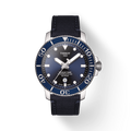 Tissot Seastar 1000 Powermatic 80 Silicium Blue Dial Nylon Strap Watch For Men - T120.407.17.041.01