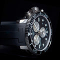 Tissot Seaster 1000 Chronograph Black Dial Black Rubber Strap Watch For Men - T120.417.17.051.00