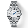 Tissot Carson Premium Quartz Silver Dial Silver Steel Strap Watch For Men - T122.410.11.033.00