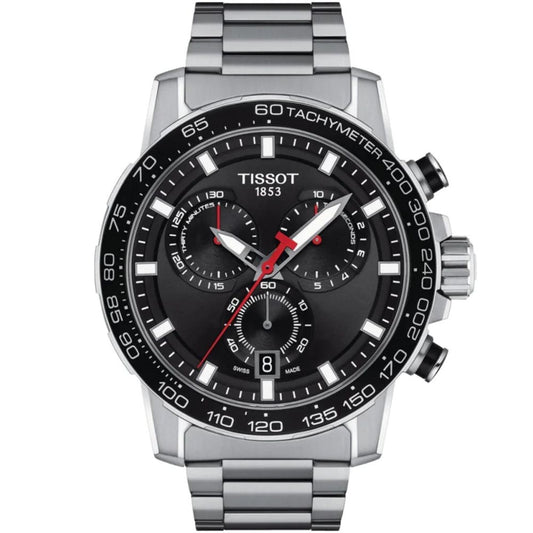 Tissot Supersport Chrono Black Dial Watch For Men - T125.617.11.051.00