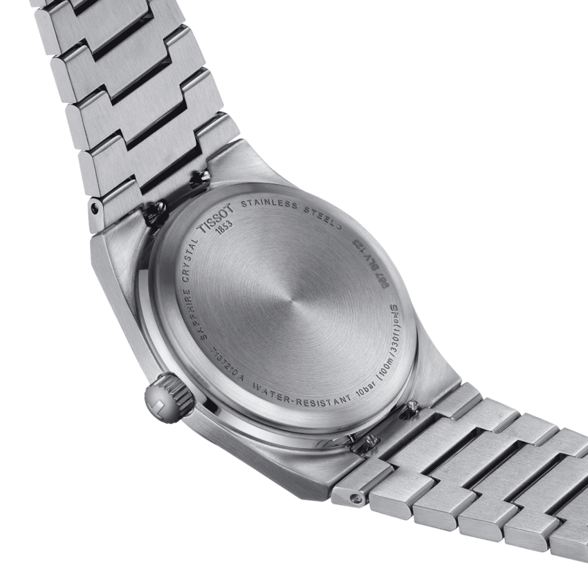 Tissot PRX Quartz Silver Dial Silver Steel Strap Watch For Women - T137.210.11.031.00