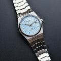 Tissot PRX Powermatic 80 Ice Blue Tiffany Dial Silver Steel Strap Watch for Men - T137.407.11.351.00