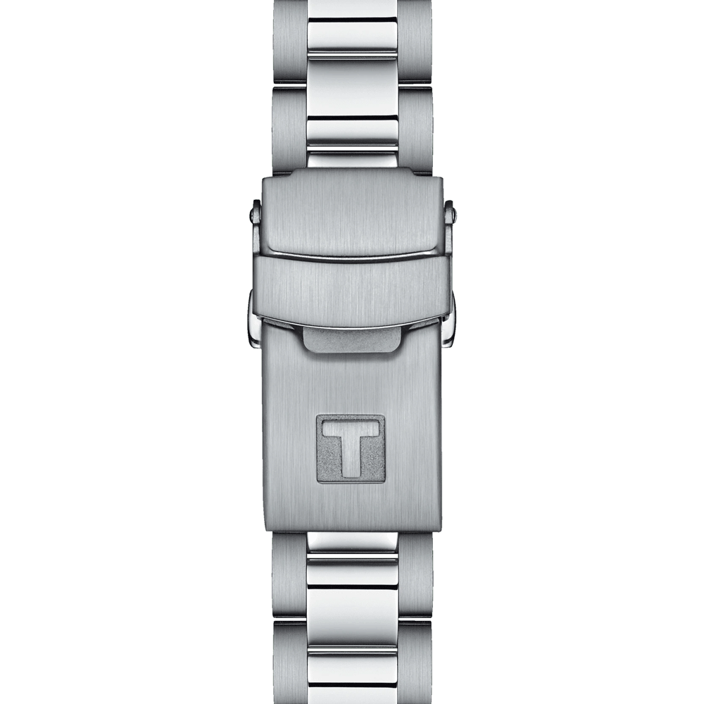 Tissot Seastar 1000 Blue Dial Silver Steel Strap Watch For Women - T120.210.11.041.00