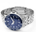 Tissot T Sport Seastar 1000 Powermatic Silicum Blue Dial Stainless Steel Strap Watch For Men - T120.407.11.041.01