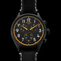 Tissot Chrono XL Vintage Chronograph Black Dial Black Leather Strap Watch For Men - T116.617.36.052.02