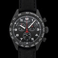 Tissot T Sport PRS 516 Chronograph Black Dial Black Leather Strap Watch for Men - T131.617.36.052.00