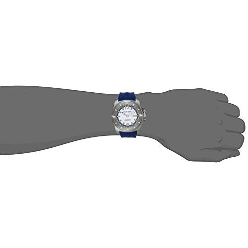 Tommy Hilfiger Windsurf White Dial Blue Rubber Strap Watch for Men - 1791113