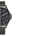 Tommy Hilfiger Shawn Chronograph Quartz Grey Dial Grey Mesh Bracelet Watch for Men - 1791613