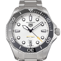 Tag Heuer Aquaracer Professional 300 Automatic Silver Dial Silver Steel Strap Watch for Men - WBP201C.BA0632