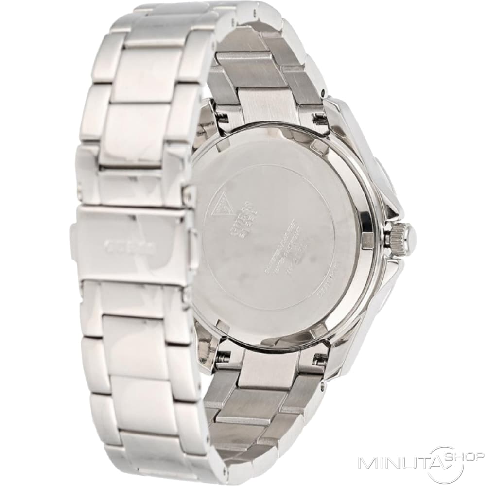 Guess Mini Phantom Silver Dial Silver Steel Strap Watch for Women - W0235L1