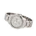 Guess Mini Phantom Silver Dial Silver Steel Strap Watch for Women - W0235L1