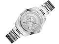 Guess Mini Phantom Silver Dial Silver Steel Strap Watch for Women - W0235L1