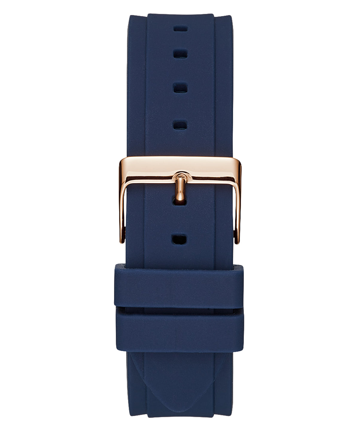 Guess Zena Blue Dial Blue Silicone Strap Watch For Women - W1094L2