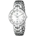 Tag Heuer Link Diamonds Mother of Pearl Dial Silver Steel Strap Watch for Women - WAT1411.BA0954