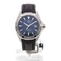 Tag Heuer Aquaracer Caliber 5 Blue Dial Black Rubber Strap Watch for Men - WAY2112.FT8021