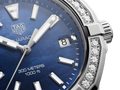 Tag Heuer Aquaracer 35mm Quartz Blue Dial Blue Textile Strap Watch for Women - WAY131N.FT6091