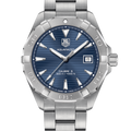 Tag Heuer Aquaracer Automatic 41mm Blue Dial Silver Steel Strap Watch for Men - WAY2112.BA0928