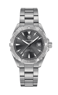 Tag Heuer Aquaracer Automatic 41mm Anthracite Dial Silver Steel Strap Watch for Men - WAY2113.BA0928