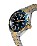 Tag Heuer Formula 1 Analog Quartz 41mm Blue Dial Two Tone Steel Strap Watch for Men - WAZ1120.BB0879